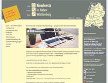 Tablet Screenshot of buerodienste-bw.de